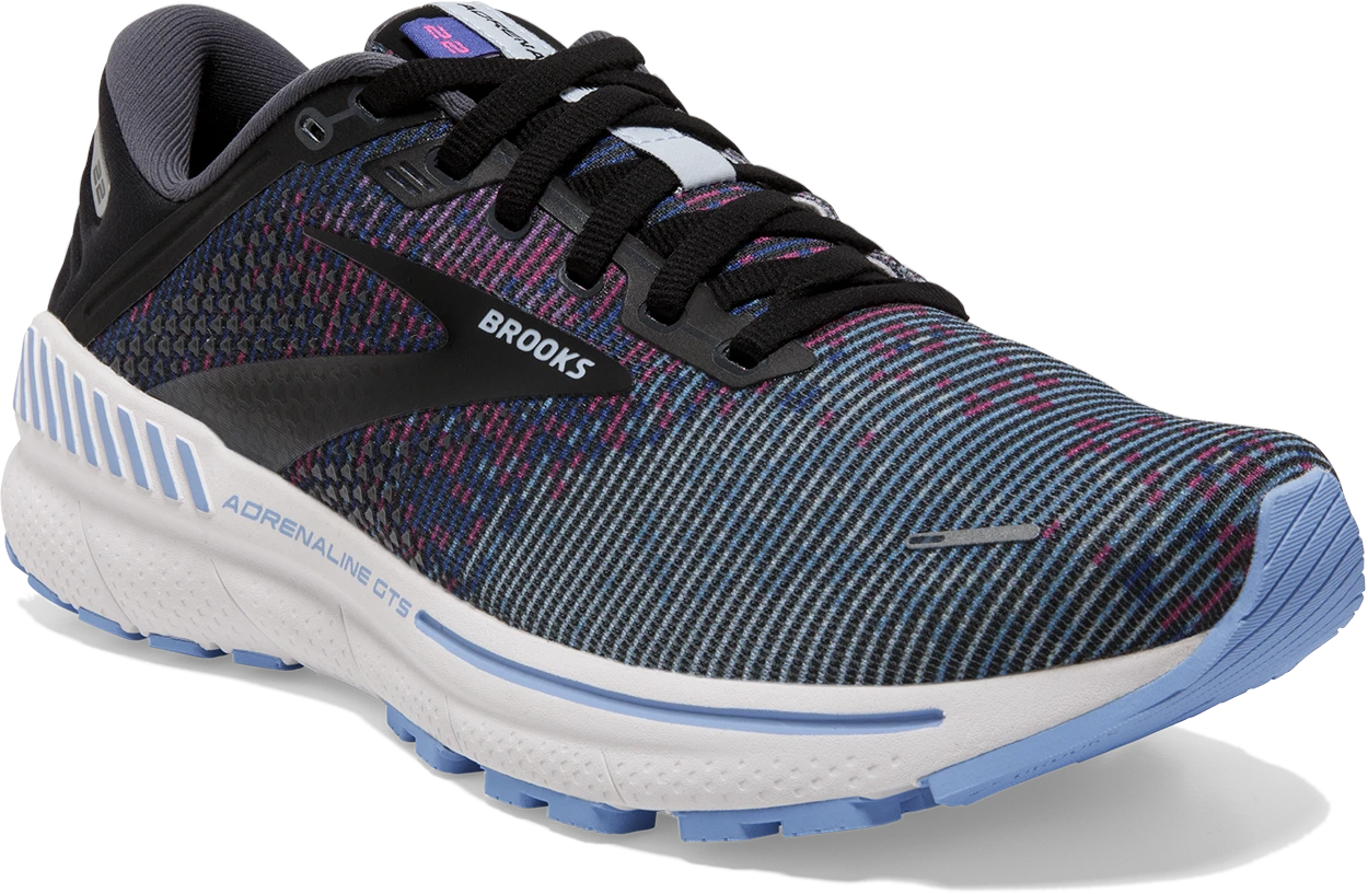 BROOKS Women’s Adrenaline GTS 22 “Pixel Pack” (523 - Lavender/Black/Grey) 5 BROOKS Women’s Adrenaline GTS 22 “Pixel Pack” (523 - Lavender/Black/Grey) - Image 3