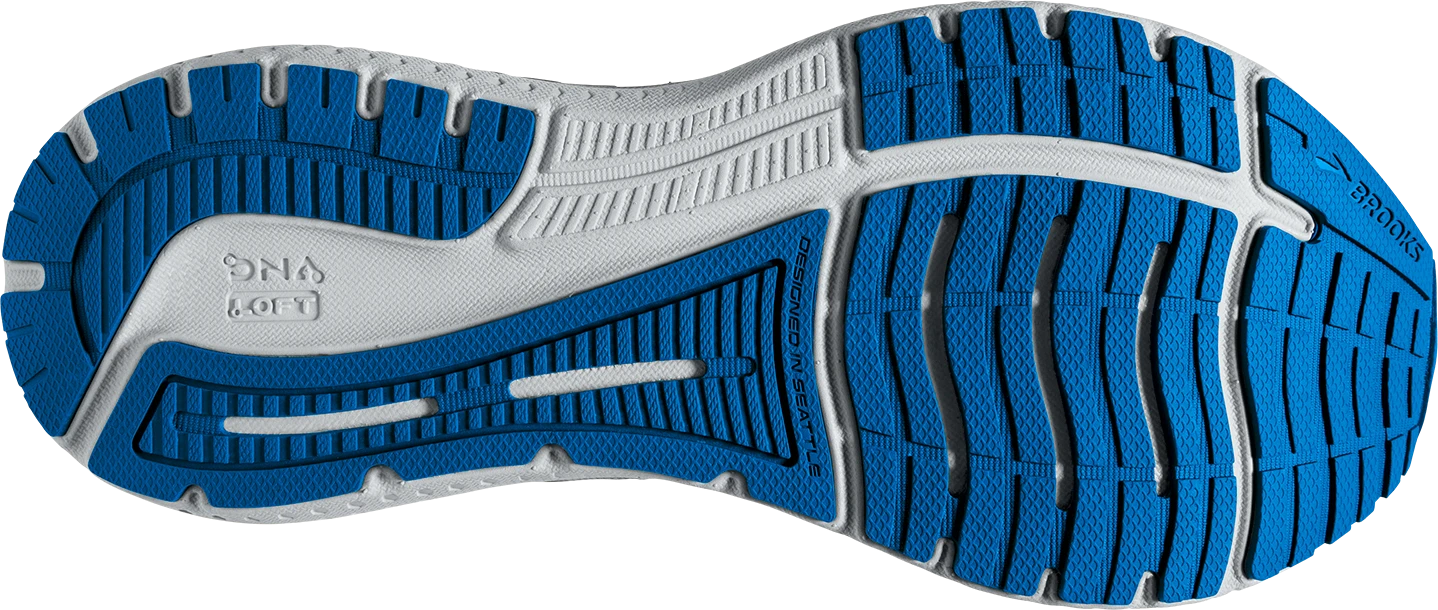 BROOKS Men's Glycerin GTS 19 (095 - Quarry/Grey/Dark Blue) 7 BROOKS Men's Glycerin GTS 19 (095 - Quarry/Grey/Dark Blue) - Image 5