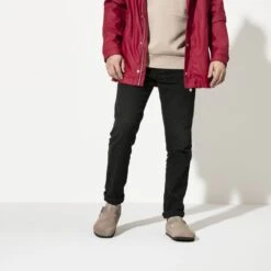 Birkenstock London Suede Leather -Chic Shoe Store 1010504 f closeup m