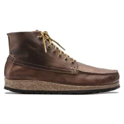 Birkenstock Marton Oiled Leather Roast -Chic Shoe Store 1017143 side