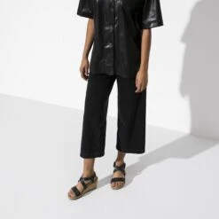 Sibyl Ring-Buckle Natural Leather Black -Chic Shoe Store 1018677 f look f