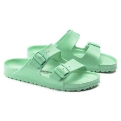 Birkenstock Arizona Essentials Bold Jade -Chic Shoe Store 1019120 pair