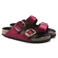Birkenstock Arizona Big Buckle Velvet -Chic Shoe Store 1020152 pair