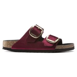 Birkenstock Arizona Big Buckle Velvet -Chic Shoe Store 1020152 side