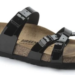 Birkenstock Franca Birko-Flor Patent Patent Black 19 Birkenstock Franca Birko-Flor Patent Patent Black -Chic Shoe Store 1020177 detail 1
