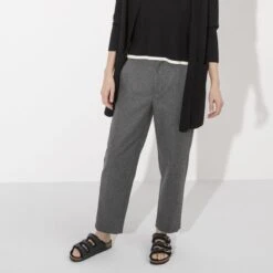 Birkenstock Florida Fresh Shearling Oiled Leather -Chic Shoe Store 1020319 f look f