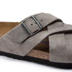 Birkenstock Lugano Suede Leather -Chic Shoe Store 1020932 detail 1