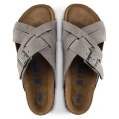 Birkenstock Lugano Suede Leather -Chic Shoe Store 1020932 top
