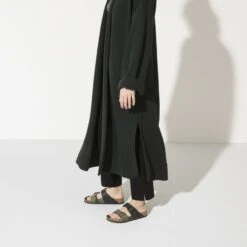 Birkenstock Arizona Split Birko-Flor Black/Desert Soil Camo Green -Chic Shoe Store 1021131 f look f