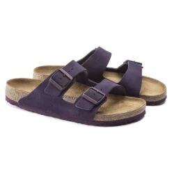 Birkenstock Arizona Suede Leather -Chic Shoe Store 1021195 pair