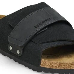 Birkenstock Kyoto Nubuck/Suede Leather -Chic Shoe Store 1022350 detail 1