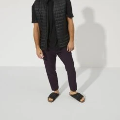 Birkenstock Kyoto Nubuck/Suede Leather -Chic Shoe Store 1022350 f look m