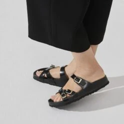 Birkenstock Franca Natural Leather -Chic Shoe Store 1022534 f closeup f