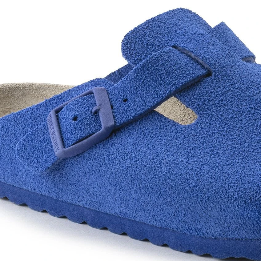 Birkenstock Boston Suede Leather Ultra Blue 11 Birkenstock Boston Suede Leather Ultra Blue - Image 9