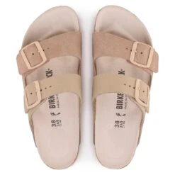 Birkenstock Arizona Split Nubuck/Suede Leather 16 Birkenstock Arizona Split Nubuck/Suede Leather -Chic Shoe Store 1023327 top