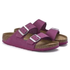 Birkenstock Arizona Nubuck Leather -Chic Shoe Store 1023333 pair