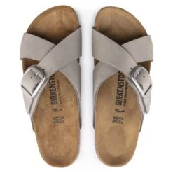 Birkenstock Siena Big Buckle Nubuck Leather -Chic Shoe Store 1023550 top