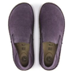 Birkenstock Callan Suede Leather Dark Berry -Chic Shoe Store 1023626 top
