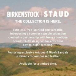 Birkenstock Arizona Big Buckle Embossed Natural Leather Cognac -Chic Shoe Store 1023766 f look f