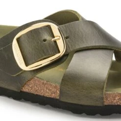 Birkenstock Siena Big Buckle Oiled Leather -Chic Shoe Store 1024053 detail 1