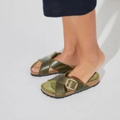 Birkenstock Siena Big Buckle Oiled Leather -Chic Shoe Store 1024053 detail 8