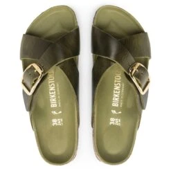 Birkenstock Siena Big Buckle Oiled Leather -Chic Shoe Store 1024053 top