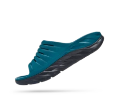 Hoka Men's Ora Recovery Slide (BCBT - Blue Coral/Butterfly) -Chic Shoe Store 1099673 BCBT 4
