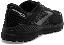 BROOKS Men’s Adrenaline GTS 22 (020 - Black/Black/Ebony) -Chic Shoe Store 110366 020 H Adrenaline GTS 22