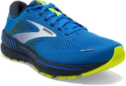 BROOKS Men's Adrenaline GTS 22 (413 - Blue/India Ink/Nightlife) -Chic Shoe Store 110366 413 A Adrenaline GTS 22