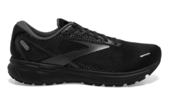 BROOKS Men's Ghost 14 2E WIDE (020 - Black/Black/Ebony)