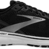 BROOKS Women's Ghost 14 (057 - Black/White/Silver) -Chic Shoe Store 110369 057 L Ghost 14 001 cefe94ea a3df 4839 be5e 00c44bf1b86f