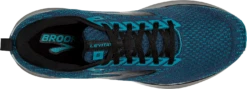 BROOKS Men's Levitate 5 (412 - Titan/Crystal Teal/Black) -Chic Shoe Store 110370 412 O Levitate 5