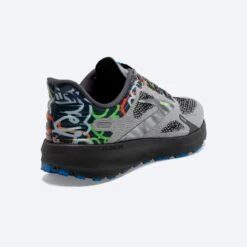 BROOKS Men’s Launch 9 (046 - Ebony/Oyster/Blue) -Chic Shoe Store 110386 046 h launch 9 mens fast running shoe