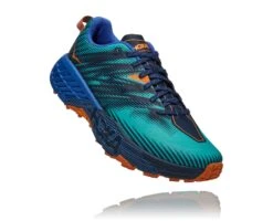 Hoka Men's Speedgoat 4 (ADGB - Atlantis/Dazzling Blue)