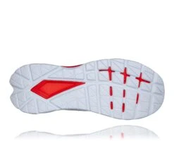 Hoka Men's Mach 4 (WFS - White/Fiesta) -Chic Shoe Store 1113528 WFS 6