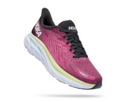 Hoka Women's Clifton 8 (BGIR - Blue Graphite/Ibis Rose)