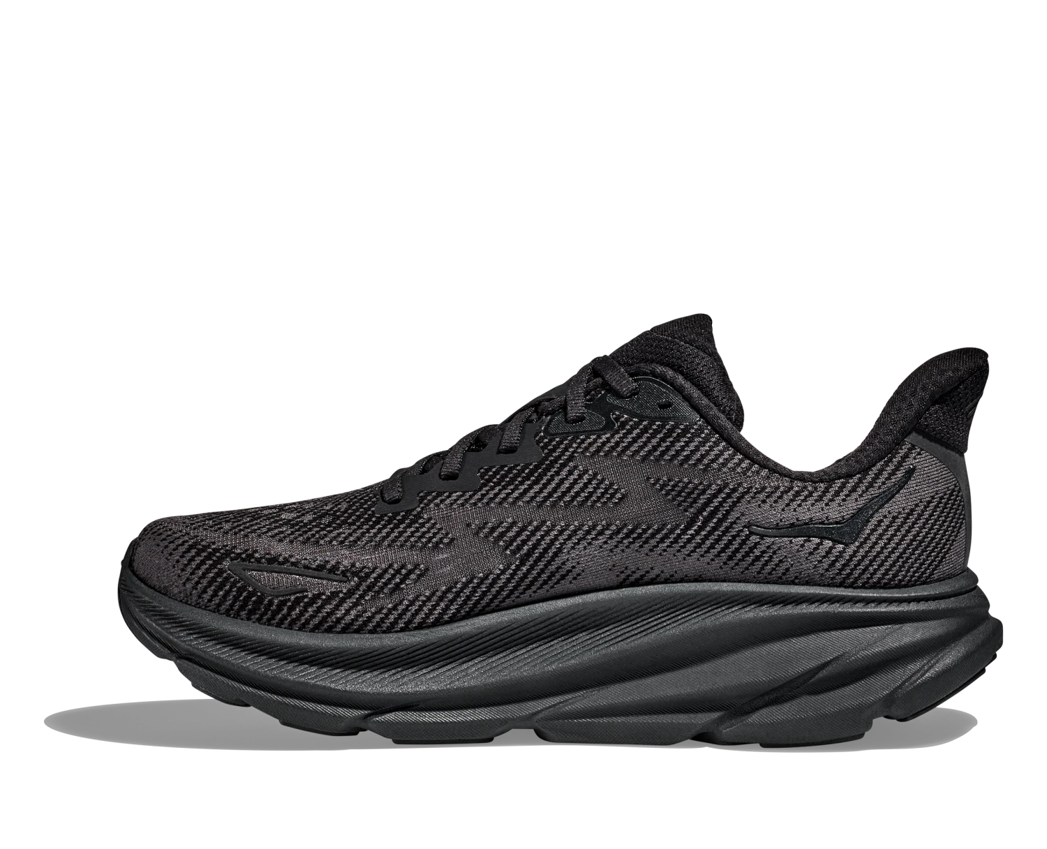 Hoka Men's Clifton 9 (BBLC - Black/Black) 4 Hoka Men's Clifton 9 (BBLC - Black/Black) - Image 2
