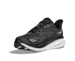 Hoka Women's Clifton 9 (BWHT - Black/White) -Chic Shoe Store 1127896 BWHT 3