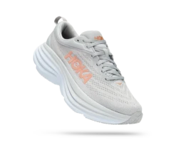 Hoka Women's Bondi 8 (HMLR - Harbor Mist/Lunar Rock)