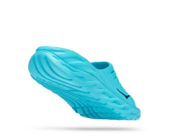 Hoka Unisex Ora Recovery Slide (SBBB - Scuba Blue/Bellwether) -Chic Shoe Store 1134527 SBBB 3