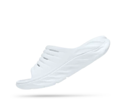 Hoka Unisex Ora Recovery Slide (WWH - White/White) -Chic Shoe Store 1134527 WWH 4