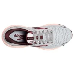 BROOKS Women’s Adrenaline GTS 22 (078 - Grey/Rose/Tawny Port) -Chic Shoe Store 120353 078 o adrenaline gts 22 womens supportive cushion running shoe