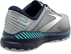 BROOKS Women's Adrenaline GTS 22 (036 - Grey/Peacoat/Aruba) -Chic Shoe Store 120353 036 H Adrenaline GTS 22