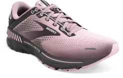 BROOKS Women's Adrenaline GTS 22 (678 - Pink/Blackened Pearl) -Chic Shoe Store 120353 678 A Adrenaline GTS 22
