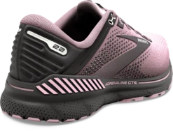 BROOKS Women's Adrenaline GTS 22 (678 - Pink/Blackened Pearl) -Chic Shoe Store 120353 678 H Adrenaline GTS 22