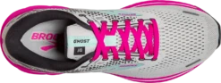 BROOKS Women's Ghost 14 (024 - Oyster/Yucca/Pink) -Chic Shoe Store 120356 024 O Ghost 14