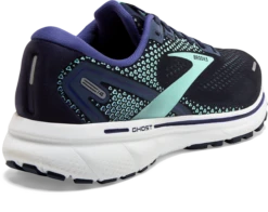 BROOKS Women's Ghost 14 (446 - Peacoat/Yucca/Navy) -Chic Shoe Store 120356 446 H Ghost 14