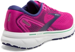 BROOKS Women's Ghost 14 (612 - Fuchsia/Yucca/Navy) -Chic Shoe Store 120356 612 H Ghost 14