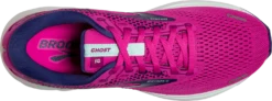 BROOKS Women's Ghost 14 (612 - Fuchsia/Yucca/Navy) -Chic Shoe Store 120356 612 O Ghost 14