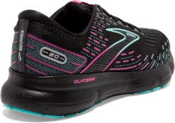BROOKS Women’s Glycerin 20 (005 - Black/Blue Light/Pink) -Chic Shoe Store 120369 005 H Glycerin 20